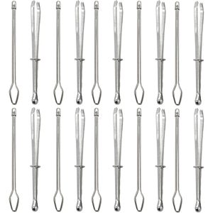 20 pezzi autobloccante Bodkin strumento per cucire facile inserzione ago filo elastico forniture per cucire con pinzetta con coulisse - Product Image 3