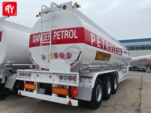 Semirremolque Cisterna de 3 Ejes Fabricado en Acero al Carbono de Alta Calidad, 40,000-50,000 Litros, Diseñado para el Transporte de Líquidos - Product Image 2