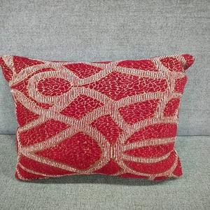 Funda de cojín de Jacquard geométrico para decoración del hogar, funda de almohada decorativa elegante para ropa de cama, sofá o uso en Hospital, novedad - Product Image 6