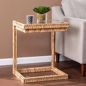 Taburetes de diseño moderno de jacinto de agua natural hechos a mano para sala de estar y cocina para hoteles, de Vietnam - Product Image 2