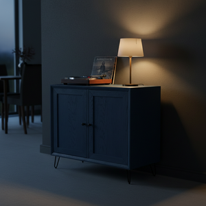 ARMADIETTO A 2 ANTICHE COLORE BLU SAILOR - Product Image 4