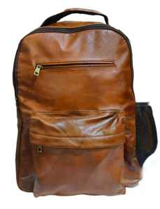 Sac à dos en cuir de vachette véritable pour hommes, idéal pour le bureau et les réunions – Nouvelle arrivée, vente en gros directe usine, produit phare - Product Image 3