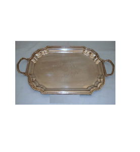 Bandeja de latón para mesa de centro de mesa de boda de calidad superior para servir comida y desierto - Product Image 1