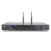 17 "HiFi Internet radyo 2.4" renkli ekran USB oyuncu DAB FM Internet radyo ile ön amplifikatör tuner