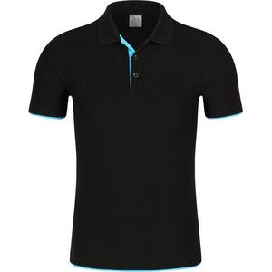 เสื้อยืดโปโลสำหรับผู้ชายเสื้อยืดกอล์ฟธรรมดาพิมพ์ลายปักโลโก้ได้ตามต้องการ - Product Image 6