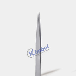 Pinces à épiler pour extensions de cils en acier inoxydable personnalisées avec étiquette privée, forme droite en I, pointes pour cils volumineux, pinces à épiler isolantes - Product Image 3