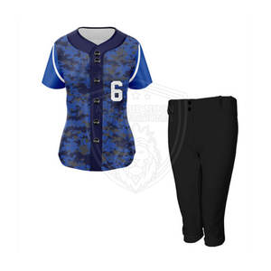 2025 Uniforme de softbol hecho a medida Ropa de equipo Uniforme de softbol personalizado para la venta en línea - Product Image 2