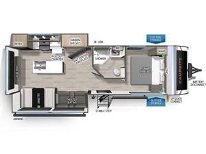2026 Used F-o-r-e-s-t R-i-v-e-r Campsite U-l-t-r-a 25JT - Product Image 2