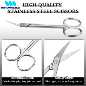 Ciseaux de podologie à long manche en acier inoxydable pour ongles incarnés, cuticules, manucure, pédicure, outil professionnel pour les ongles - Product Image 3