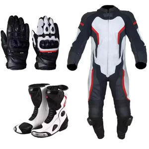 Costume de moto réglable de nouveau Style professionnel de haute qualité hommes costume de moto de course en cuir personnalisé - Product Image 1