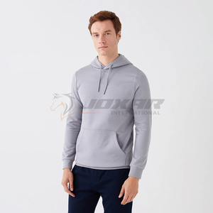 เสื้อฮู้ดแบบสวมหัวผ้าคอตตอนรุ่น100% สำหรับผู้ชายปรับแต่งได้เสื้อกันหนาวมีฮู้ดผ้าฟลีซแบบมีฮู้ดสำหรับฤดูหนาวดีไซน์ให้ความร้อนได้ดีที่สุด - Product Image 2