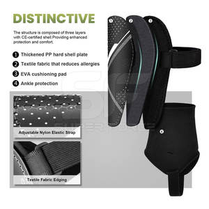 แผ่นหน้าแข้งดูดซับแรงกระแทกสำหรับคิกบ็อกซิ่ง MMA คาราเต้เทควันโดและมวยไทยแผ่นหน้าแข้งระบายอากาศ - Product Image 4