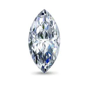 CVD HPHT Lab Grown Diamante Marquise Cut 1.00CT E Cor VVS2 Claridade Diamantes soltos IGI Certified Atacado Diamantes para Jóias