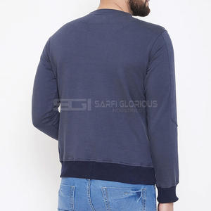 Sudadera de Invierno de Manga Larga de Secado Rápido, 100% Algodón, con Bordado, Diseño Único de Fabricante Profesional para Hombre - Product Image 3