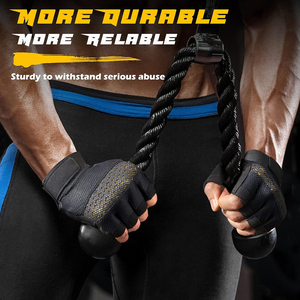 ถุงมือออกกำลังกายน้ำหนักเบาแบบไม่มีนิ้วสำหรับผู้ชายและผู้หญิงถุงมือออกกำลังกายเล่นยิมออกแบบโลโก้ได้ตามต้องการ - Product Image 5