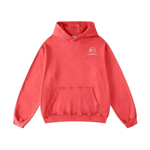 Sudaderas con capucha de secado rápido, transpirables, básicas, con lavado ácido para hombre, impresión de logotipo personalizada, alta calidad, precio económico, sudaderas con capucha para hombre con lavado ácido. - Product Image 5