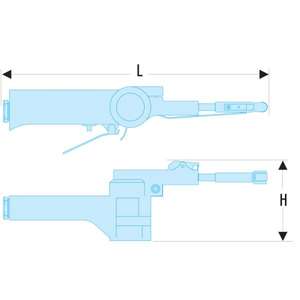 Lijadora Neumática de Banda Facom 10 x 330 mm - Product Image 2