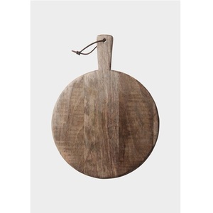 Tabla de cortar de madera de acacia y mango cuadrada directa al por mayor de fábrica con tablas de cortar de madera con mango - Product Image 2