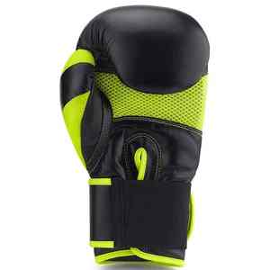Direct Factory Sale Customized Color Design Adult Professional Lace up Closure Leather Boxing Gloves Breathable High Quality - Product Image 6