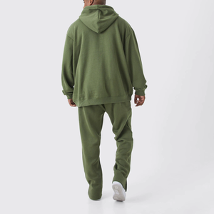 Ropa activa para hombre Sudadera con capucha de secado rápido Entrenamiento Ocio Ropa de entrenamiento Hombres Serigrafía Chándal - Product Image 2