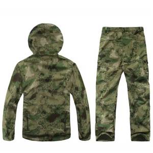 Conjunto de Sudadera con Capucha y Chaqueta Cortavientos Ligera, Ecológica y Sólida para Invierno, Ropa Deportiva Urbana para Hombre, con Logotipo Personalizado - Product Image 2