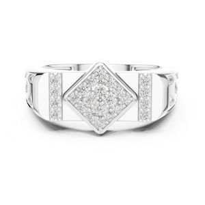 Anillo Clásico Solitario de Oro Rosa de 14K con Diamante Cultivado en Laboratorio de 0.35 Ct para Mujer |   Certificado por IGI |   Ropa de Fiesta |   Diamante Cultivado Nuevo - Product Image 2