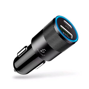 Caricabatterie USB per Auto QC3.0+PD Tipo C a Ricarica Rapida, 12-24v, Tipo Accendisigari - Product Image 3