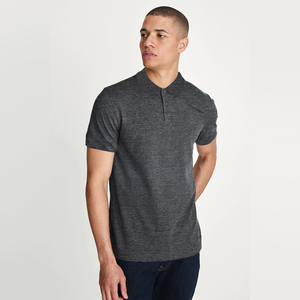 Crew Fitness 2024 personnalisé plaine à manches courtes pour polo toile haute qualité coton nouveau Style de mode solide Service OEM - Product Image 1