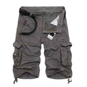 Nouveau plus populaire 2025 hommes Cargo Shorts classique été quotidien décontracté mode couleur unie Shorts extérieur Baggy OEM Service - Product Image 3