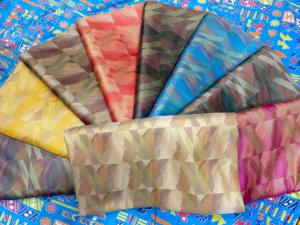 ผ้าแจ็คการ์ดผ้าไหมหม่อนแท้ทำจากผ้าแจ็คการ์ดหรูหราวัสดุระบายอากาศได้ดีสำหรับการตัดเย็บเสื้อผ้ามีสีตามสั่ง100% - Product Image 3