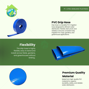 Tuyau d'eau d'irrigation goutte à goutte robuste de 6 pouces 100M Durable, résistant aux fuites et longue durée pour l'agriculture et l'agriculture - Product Image 4