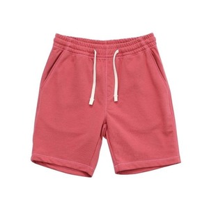 Shorts de survêtement d'entraînement en coton teinté vierge avec logo personnalisé pour hommes, deux poches, nouveau style de shorts biologiques pour hommes, vente en gros - Product Image 1