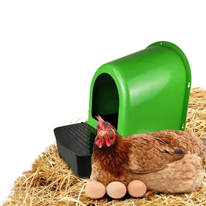 Hens Laying Nest Box Full Protection Against Pecking or Crushing Eggs NG02 Nesting Box ABS Plastic Container Nesting