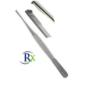 Pinces à dissection de voie de 150mm avec 2 en 3 dents Instruments chirurgicaux en acier inoxydable pour kit de chirurgie droite - Product Image 4