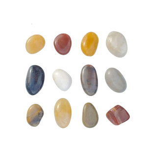 Tự Nhiên Đánh Bóng Sỏi Đá Sỏi Sông Cho Vườn Lối Đi Đá Tự Nhiên Khắc Sỏi Chữa Bệnh Tumbled Bán Buôn - Product Image 2