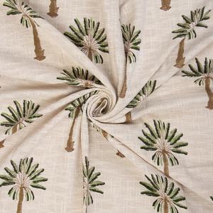 Mantas de algodón con estampado de palmera de algodón Premium de alta calidad para sofá, mantas decorativas - Product Image 5