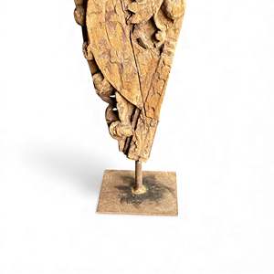 Support en bois sculpté pour connecteurs et supports d'étagères - Product Image 3