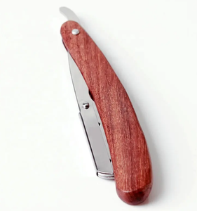 Nuevas maquinillas de afeitar rectas para peluquero, mango de madera, corte profesional, maquinilla de afeitar abierta, herramienta de afeitado, maquinilla de afeitar para el cabello - Product Image 3