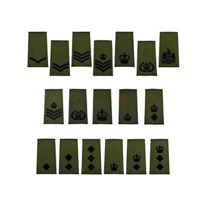 Insignia de Hombro de la Marina Real, Insignia de Teniente Comandante, Encaje Bordado, Tela de Lona, Insignia de Hombro Cosida, Más Vendida - Product Image 6