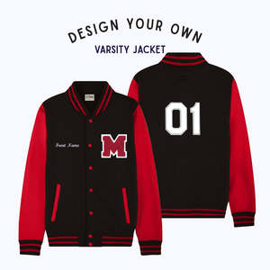 Nouveauté haute qualité hiver Street Wear brodé Baseball grande taille Highstreet hommes Varsity veste 2025 - Product Image 4