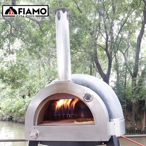 Horno de Pizza a Gas de Acero Inoxidable FIAMO <span class=keywords><strong>MAXI</strong></span>, Control de Temperatura, Temperatura Máxima de 500 °C, Independiente para el Hogar - Product Image 3
