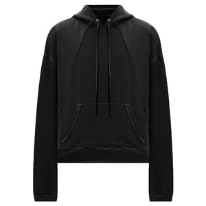 OEM Boxy Mens Pullover Hoodies Sweatshirts Custom Logo High Quality Custom Embroidered Digital Printing Eco-Friendly Breathable - Product Image 4
