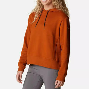 Suéter de Forro Polar de Alta Calidad al por Mayor, Sudadera Unisex de Invierno, Sudadera con Capucha de Talla Grande para Mujer, Sudaderas de Algodón - Product Image 5