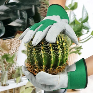 Gants de travail en cuir de vachette, résistants et durables, pour la construction, le jardinage, l'usage industriel - Product Image 3