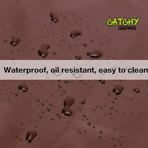 ผ้ากันเปื้อนกันน้ำสำหรับผู้ใหญ่ผ้ากันเปื้อนทำจากหนังแนววินเทจสไตล์ยุโรป - Product Image 4