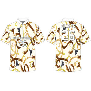 Impression par sublimation à séchage rapide personnalisé maillot de fléchettes pour hommes compétition uniforme conception fermeture éclair chemise de fléchettes pour hommes chemise de bowling - Product Image 3