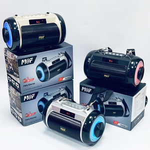 Haut-parleur Bluetooth sans fil portable extensible à lumière LED, sangle détachable, modèles universels et appareil Bluetooth - Product Image 5