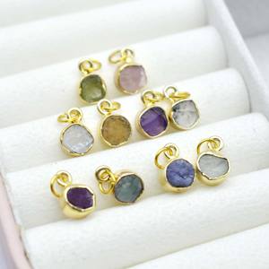 Collier en grenat naturel brut fait à la main, collier de pierre de naissance, collier chaîne statement pour femme, cadeau pour elle - Product Image 4