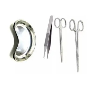 Adison Forcep soporte de aguja Iris Tijera con bandeja de riñón instrumento quirúrgico de acero inoxidable alemán de alta calidad - Product Image 6
