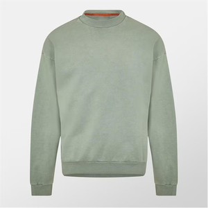 Sweat-shirt décontracté pour homme, 100% coton, manches longues, ample, oversize, pull d'hiver, streetwear - Product Image 2